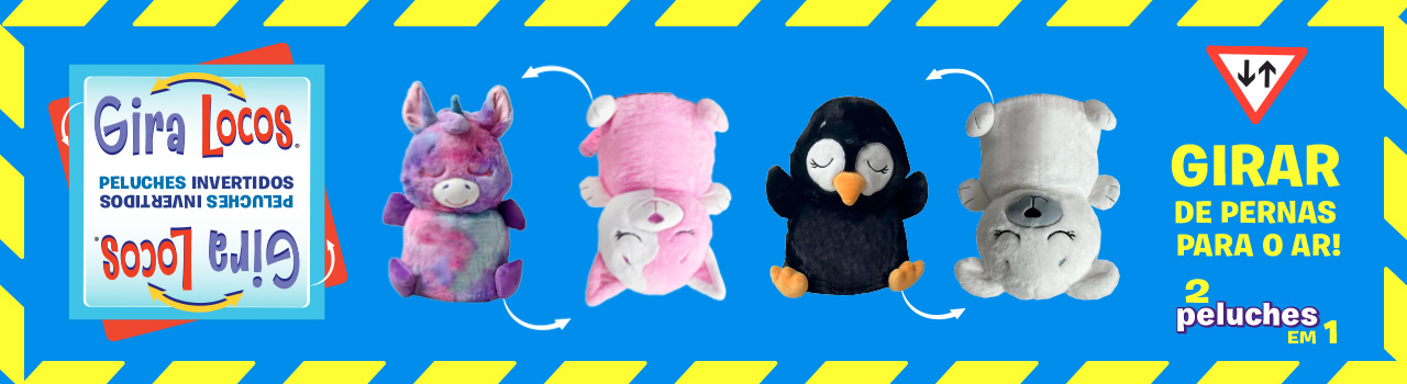 Gira Locos - Peluches Invertidos